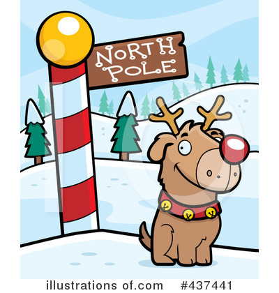 Reindeer Clipart #437441 by Cory Thoman