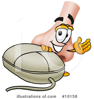 Computer Mouse Clipart #10158 by Mascot Junction