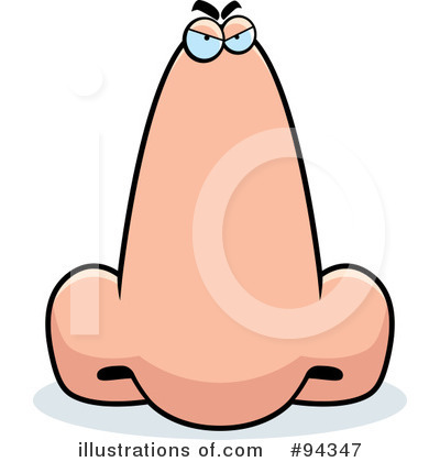 Nose Clipart #94347 by Cory Thoman
