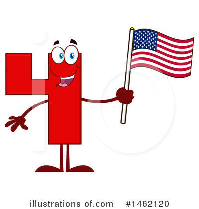 Number 4 Clipart #1462120 by Hit Toon