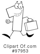 Number One Clipart #97953 by Hit Toon