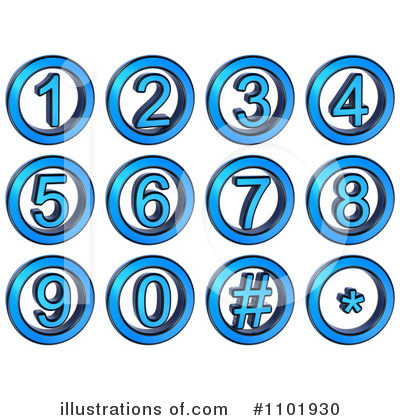 Number Two Clipart #1101930 by stockillustrations