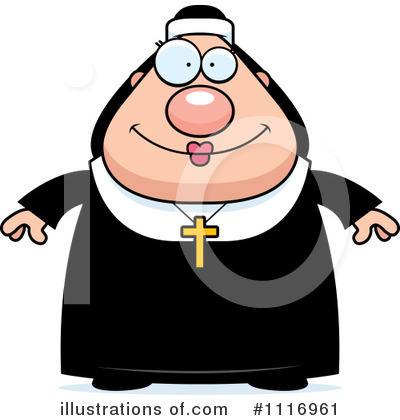 Royalty-Free (RF) Nun Clipart Illustration by Cory Thoman - Stock Sample #1116961