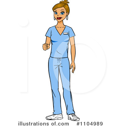 Nurse Clipart #1104989 by Cartoon Solutions