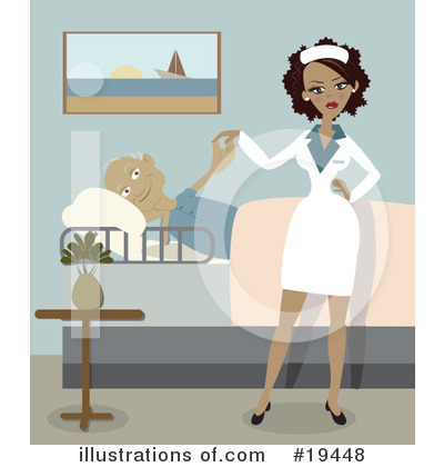 Royalty-Free (RF) Nurse Clipart Illustration by Vitmary Rodriguez - Stock Sample #19448