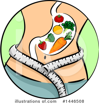 Royalty-Free (RF) Nutrition Clipart Illustration by BNP Design Studio - Stock Sample #1446508