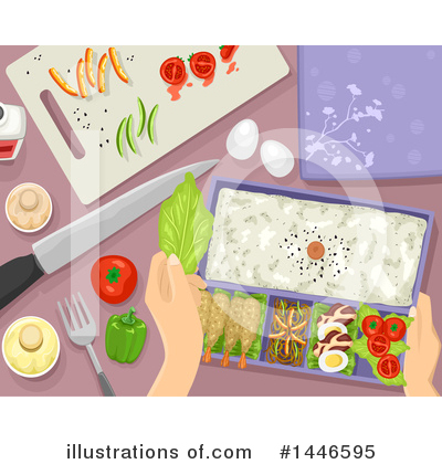 Lettuce Clipart #1446595 by BNP Design Studio