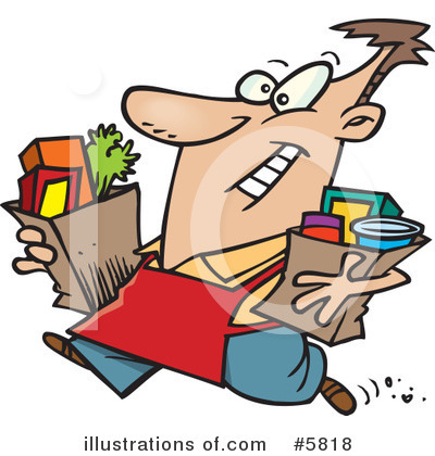 Royalty-Free (RF) Occupations Clipart Illustration by toonaday - Stock Sample #5818