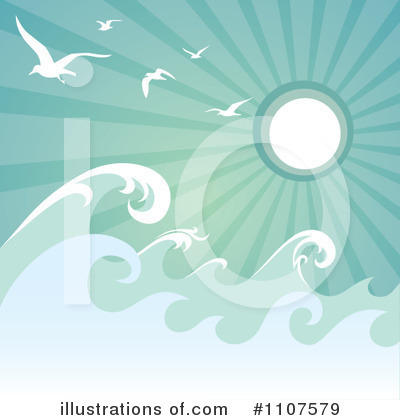 Royalty-Free (RF) Ocean Clipart Illustration by Amanda Kate - Stock Sample #1107579