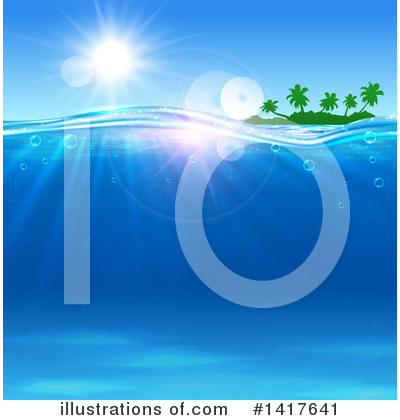 Ocean Clipart #1417641 by Vector Tradition SM