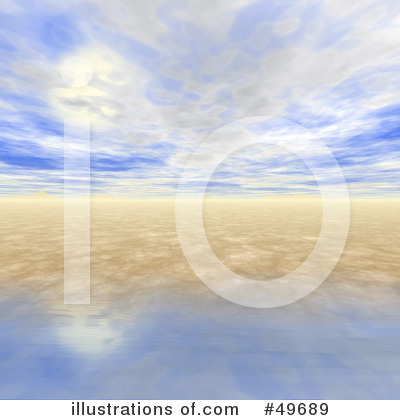 Seascape Clipart #49689 by Arena Creative