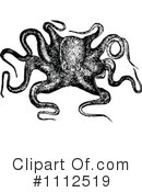 Octopus Clipart #1112519 by Prawny Vintage