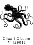 Octopus Clipart #1129618 by Vector Tradition SM