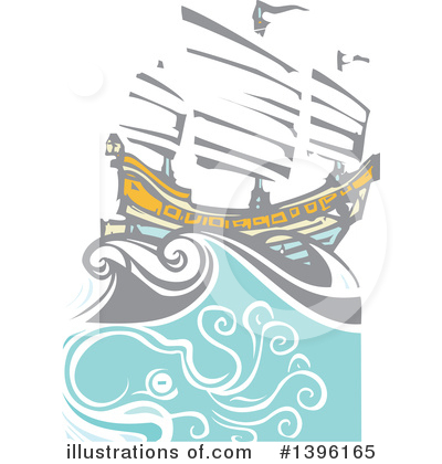 Junk Ship Clipart #1396165 by xunantunich