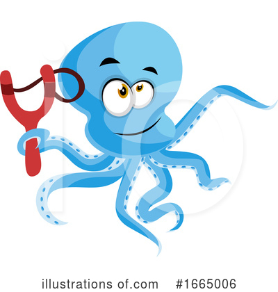 Royalty-Free (RF) Octopus Clipart Illustration by Morphart Creations - Stock Sample #1665006