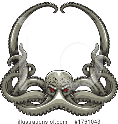 Tentacles Clipart #1761043 by Vector Tradition SM