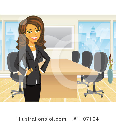 Office Clipart #1107104 by Amanda Kate