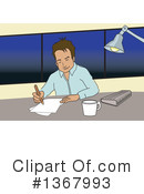 Office Clipart #1367993 by David Rey