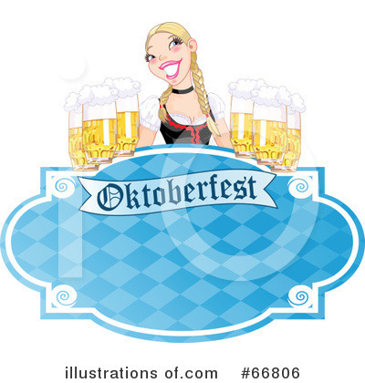 Beer Maiden Clipart #66806 by Pushkin