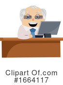 Old Business Man Clipart #1664117 by Morphart Creations