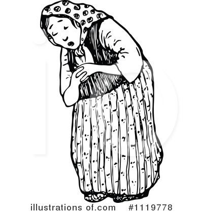 Old Women Clipart #1119778 by Prawny Vintage