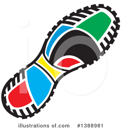 Shoe Clipart #1388981 by Johnny Sajem