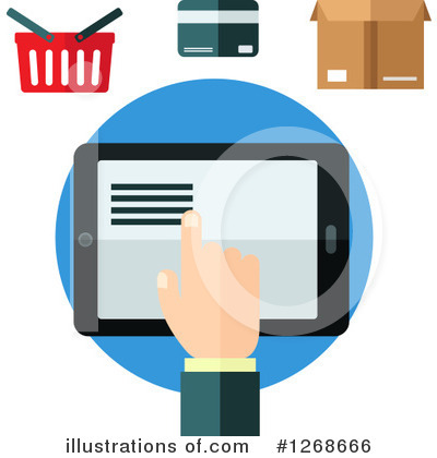 Shopping Clipart #1268666 by Vector Tradition SM