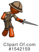 Orange Design Mascot Clipart #1542159 by Leo Blanchette