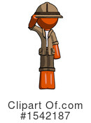 Orange Design Mascot Clipart #1542187 by Leo Blanchette