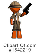 Orange Design Mascot Clipart #1542219 by Leo Blanchette