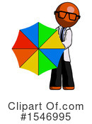Orange Design Mascot Clipart #1546995 by Leo Blanchette