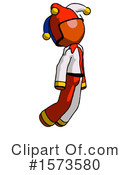 Orange Design Mascot Clipart #1573580 by Leo Blanchette