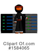 Orange Design Mascot Clipart #1584065 by Leo Blanchette
