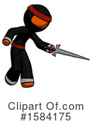 Orange Design Mascot Clipart #1584175 by Leo Blanchette