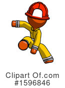 Orange Design Mascot Clipart #1596846 by Leo Blanchette