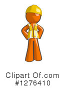 Orange Man Clipart #1276410 by Leo Blanchette