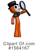 Orange Man Clipart #1564167 by Leo Blanchette