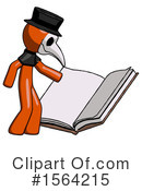Orange Man Clipart #1564215 by Leo Blanchette