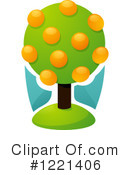 Orange Tree Clipart #1221406 by elena