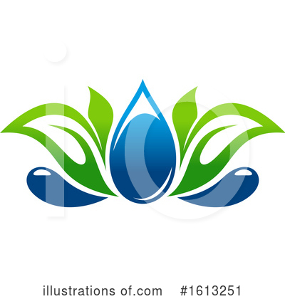 Water Drop Clipart #1613251 by Vector Tradition SM