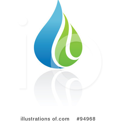 Royalty-Free (RF) Organic Logo Clipart Illustration by elena - Stock Sample #94968
