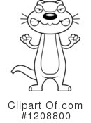 Otter Clipart #1208800 by Cory Thoman