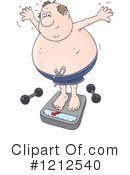 Overweight Clipart #1212540 by Alex Bannykh