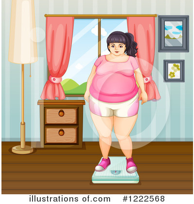 Overweight Clipart Illustration By Graphics Rf