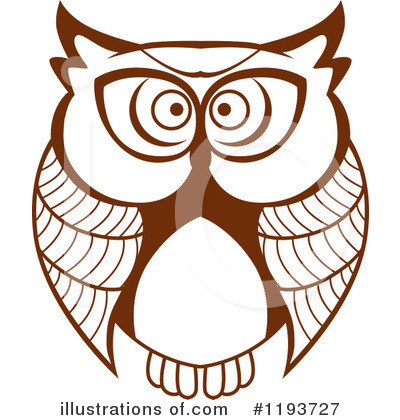 Royalty-Free (RF) Owl Clipart Illustration by Vector Tradition SM - Stock Sample #1193727
