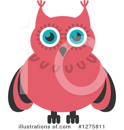Royalty-Free (RF) Owl Clipart Illustration by Vector Tradition SM - Stock Sample #1275811