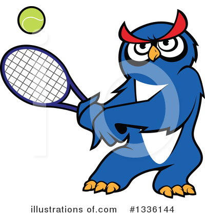 Tennis Ball Clipart #1336144 by Vector Tradition SM