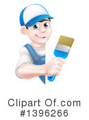 Painter Clipart #1396266 by AtStockIllustration