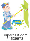 Painter Clipart #1539978 by Alex Bannykh