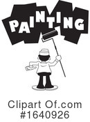 Painter Clipart #1640926 by Johnny Sajem